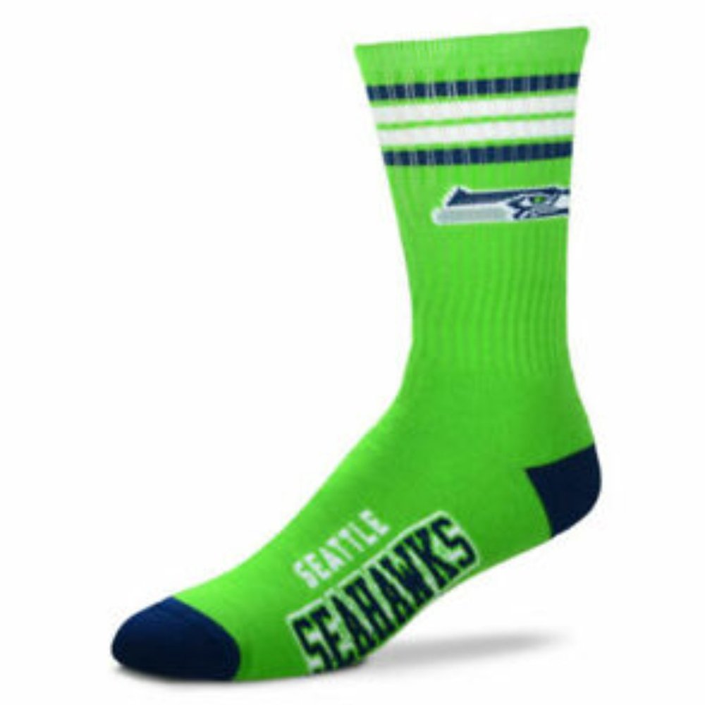 NFL Seattle Seahawks Mens Crew Socks